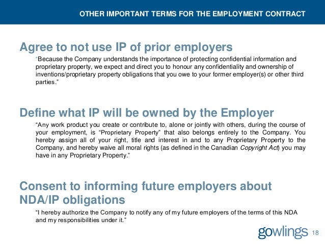 ip agreement clause employment R&D and tales Cautionary best for IP companies: ownership