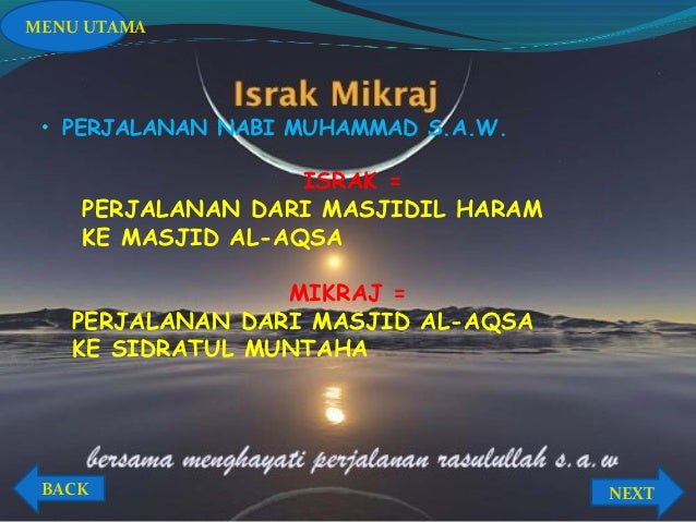 Power Point Israk Mikraj