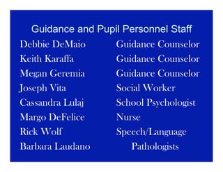 Powerpoint joseph melillo middle school 6 orientation 8 2011 | PPT