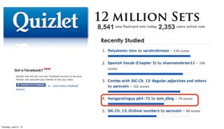 12 million Sets




Friday, June 22, 12
 