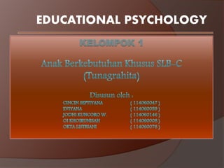 EDUCATIONAL PSYCHOLOGY
 