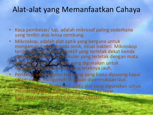 Power Point Cahaya Dan Sifatnya