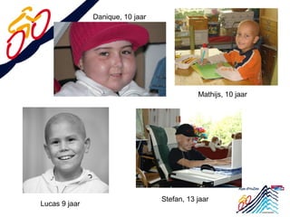 Lucas 9 jaar
Stefan, 13 jaar
Mathijs, 10 jaar
Danique, 10 jaar
 