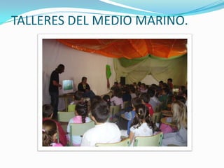 TALLERES DEL MEDIO MARINO.