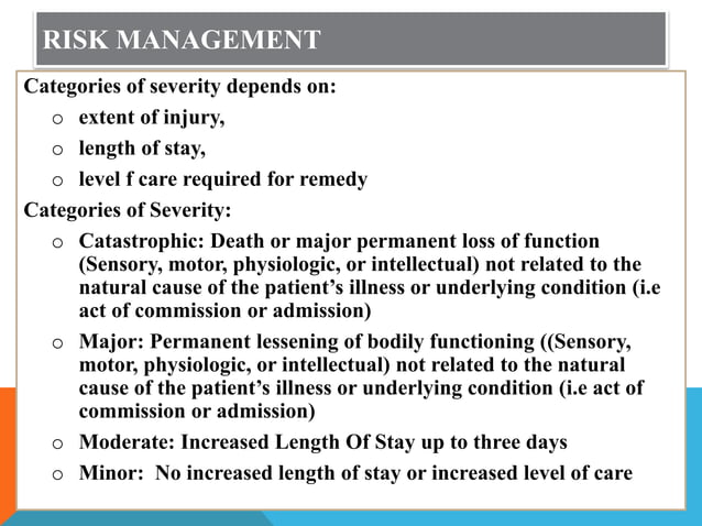POWERPOINT LECTURE Overview of Risk Management, Root Cause Analysis.pptx