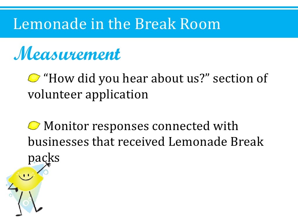 Lemonade Day Marketing Plan