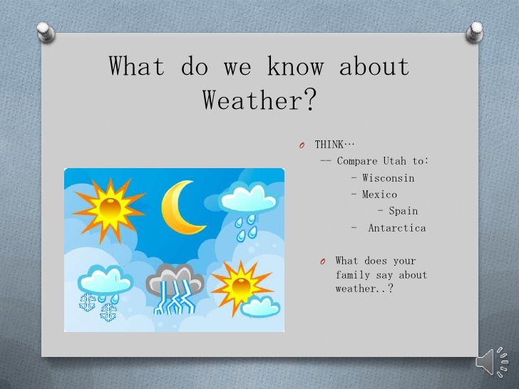 3rd grade weather lesson
