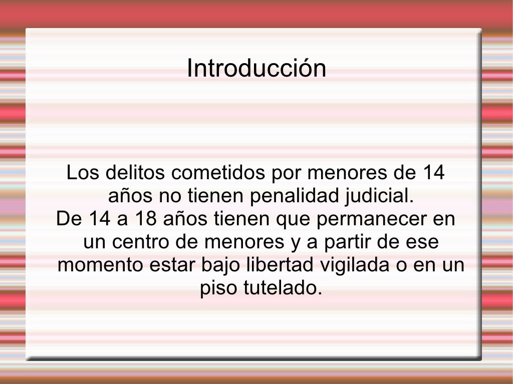 Powerpoint ley del menor