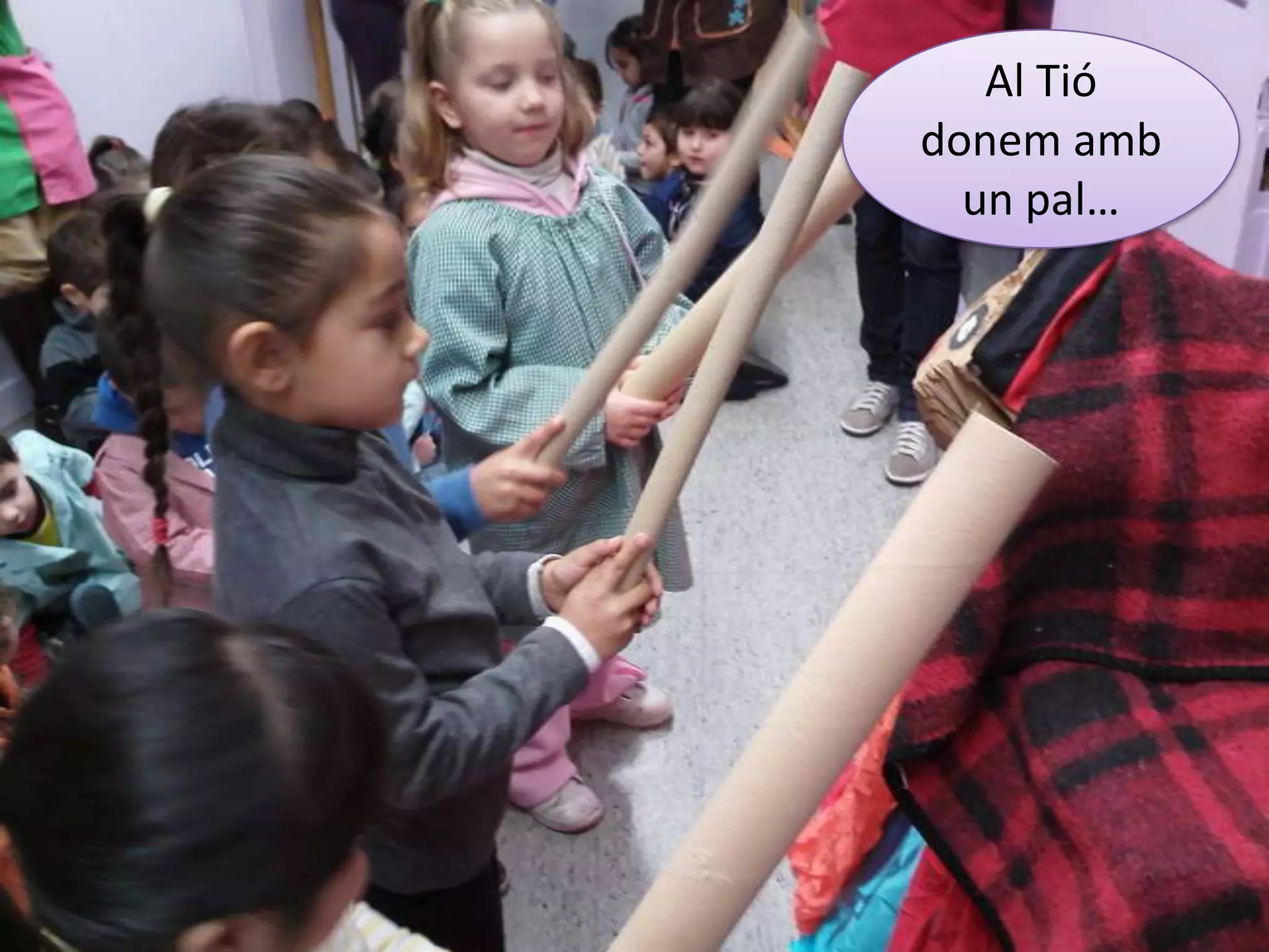  NadalTióEns visita el Tió!