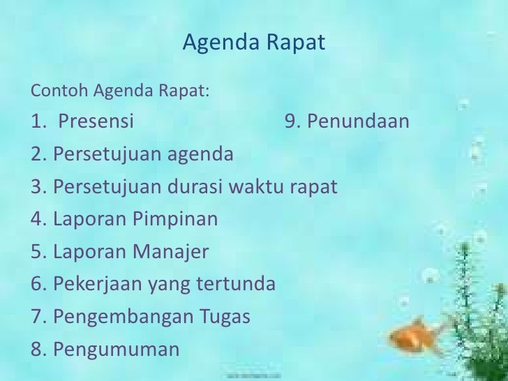 Contoh Dialog Rapat Perusahaan Aneka Contoh
