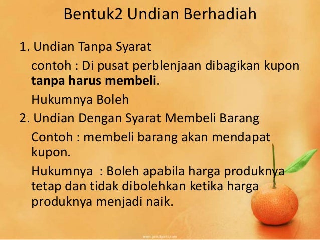 Kupon Berhadiah, Hadiah Perlombaan, Ibadah Haji Berhadiah.
