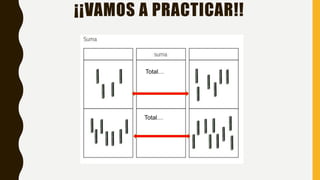 ¡¡VAMOS A PRACTICAR!!
Total…
Total…
 