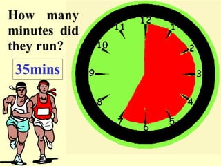 How many minutes did they run? 35mins 