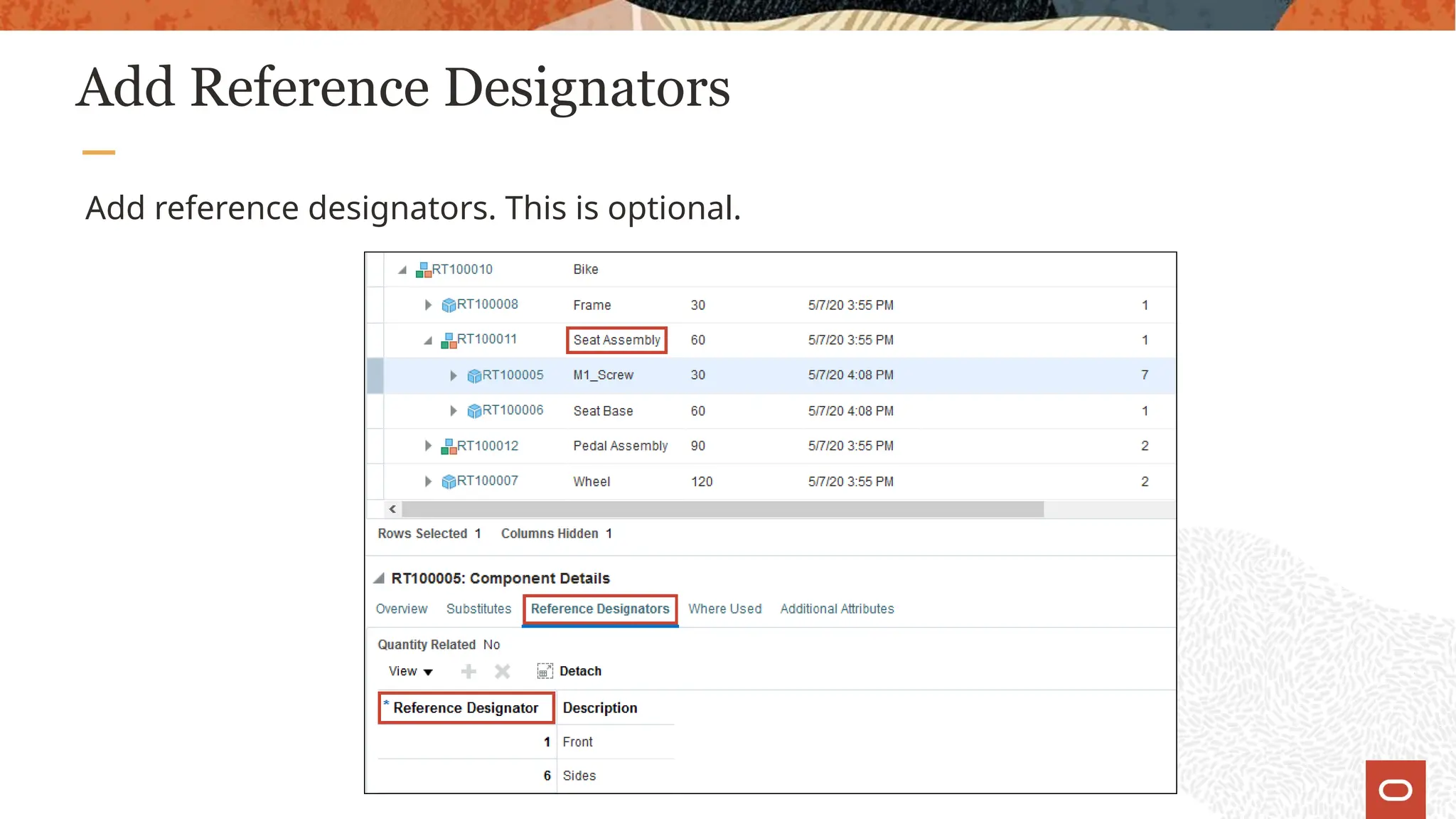 Add Reference Designators
Add reference designators. This is optional.
 