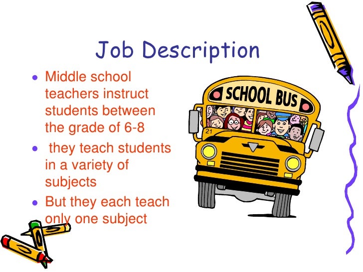 school job description