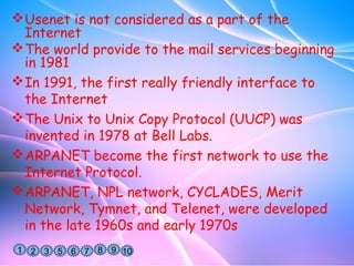 A Brief History of Internet