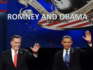 Power point obama vs romney