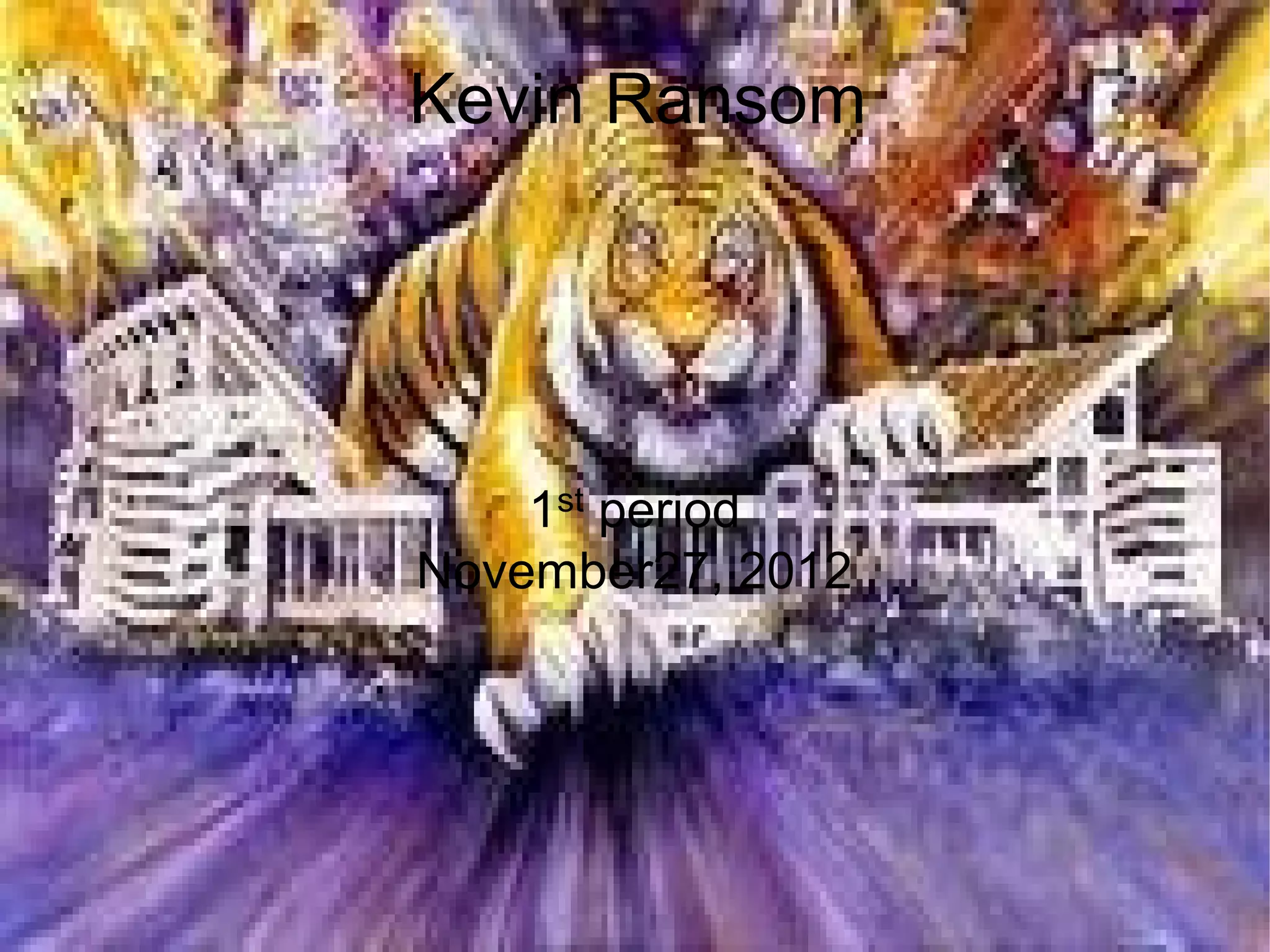 Power point of lsu PPT