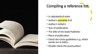 Compiling Words Powerpoint on Academic Writing RSE4801 .pptx