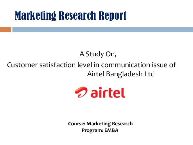 Review literature customer satisfaction airtel