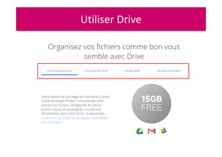 Utiliser Drive
 