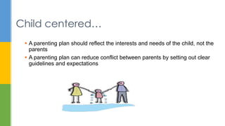Powerpoint parenting plans for children with special needs | PPTX