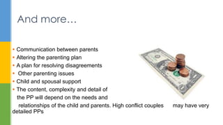 Powerpoint parenting plans for children with special needs | PPTX