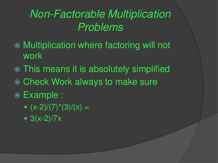 How To Test If A Trinomial Can Be Factored Or Not Youtube