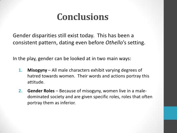 gender in othello essay