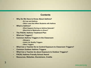 Asthma Management in the Classroom: What Teachers Need to Know | PDF