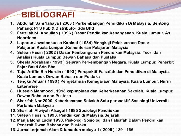 Power point ( perkembangan pendidikan di malaysia, kearah 