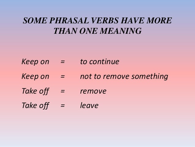 Phrasal Phrasal