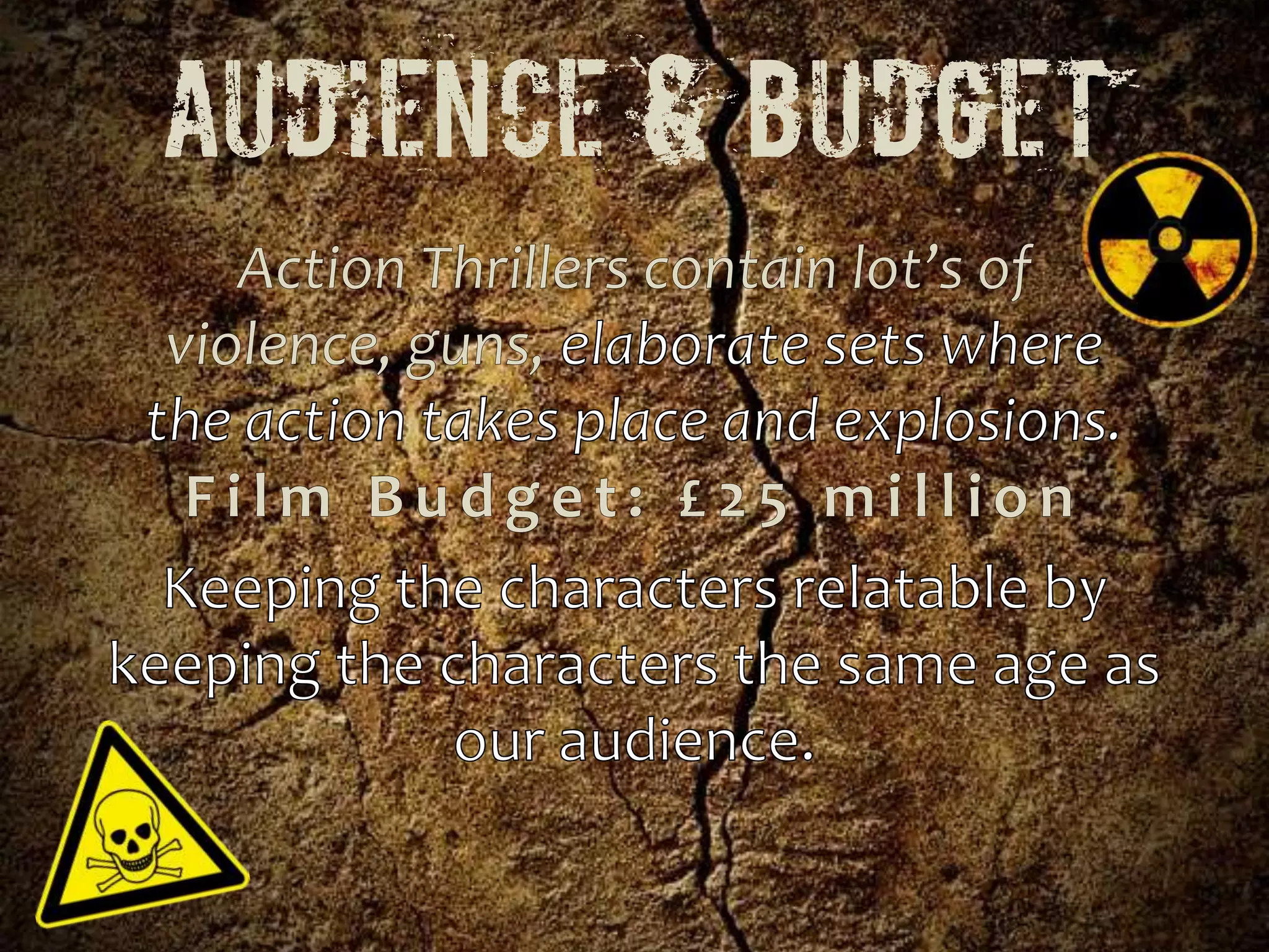 AUDIENCE & BUDGET

 
