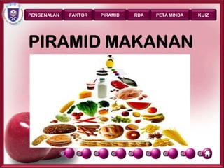 PENGENALAN   FAKTOR   PIRAMID   RDA   PETA MINDA      KUIZ




                                                   Page 10
 