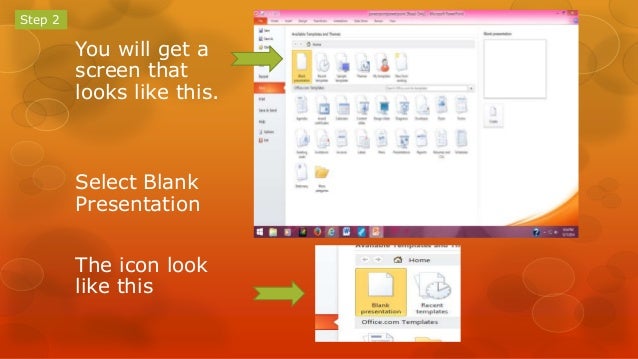 Learning to Create a Power Point basics