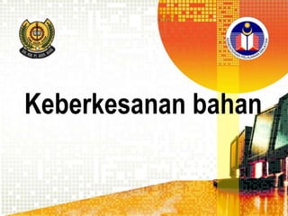 Keberkesanan bahan

 