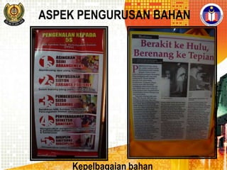 ASPEK PENGURUSAN BAHAN

Kepelbagaian bahan

 