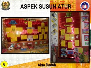 ASPEK SUSUN ATUR

6

Akta Dadah

 