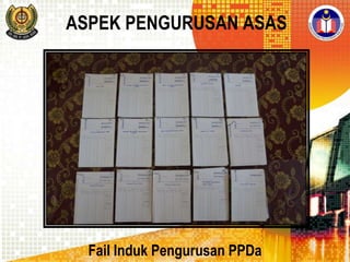 ASPEK PENGURUSAN ASAS

Fail Induk Pengurusan PPDa

 