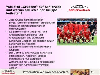 Was sind Foren und wie nutze ich sie?Funktion der Moderatorin oder des Moderators:Sie achten auf die Netiquette