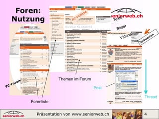 Die Kommunikation findet oft asynchron (nicht in Echtzeit) statt (im Gegensatz zum Chat)