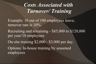 Imbalanced Work Load 