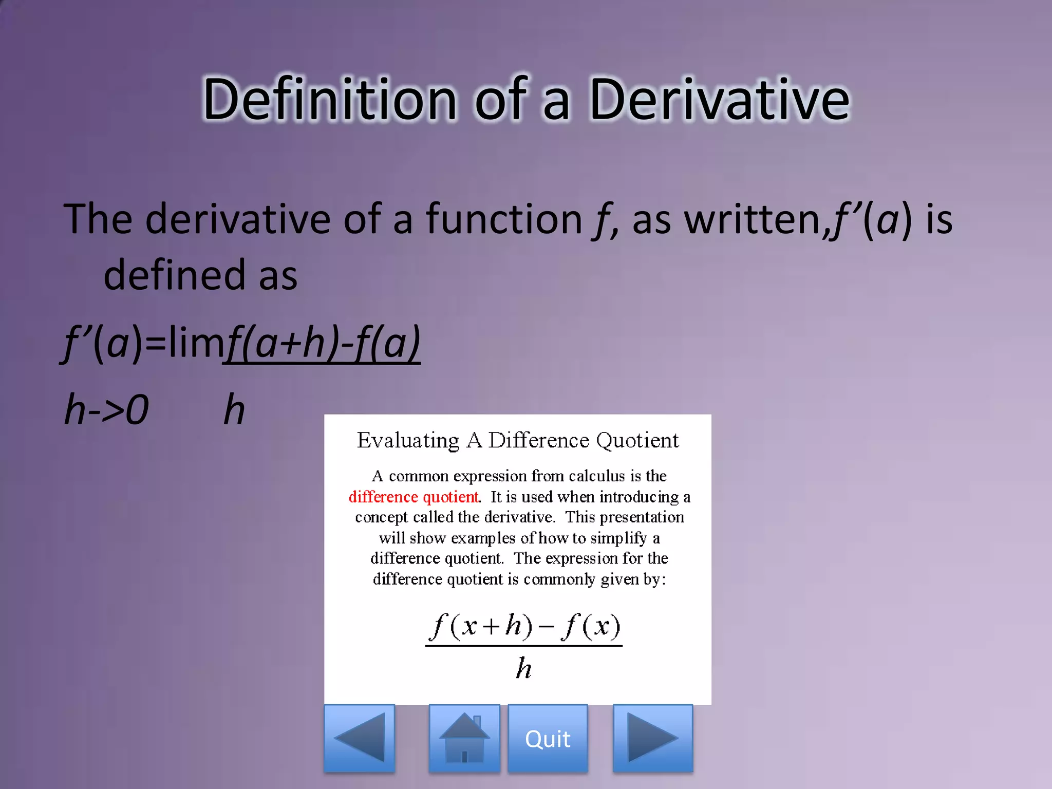 Interactive Power Point Presentation