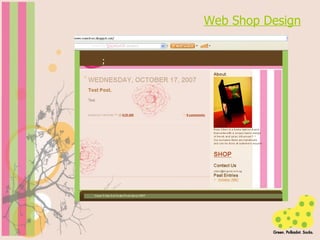 Web Shop Design 