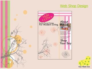 Web Shop Design 