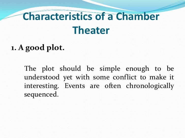 Readers Theater and Chamber Theater
