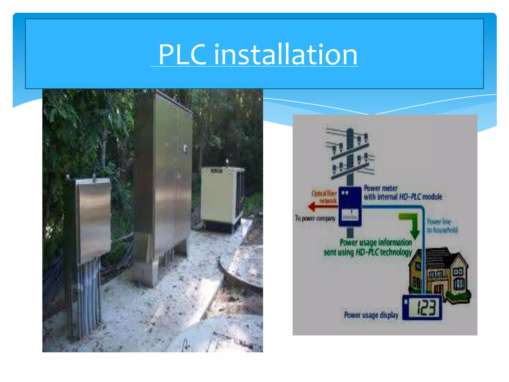 PLC installation

 