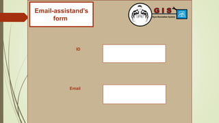 Email-assistand’s
formt
ID
Email
 