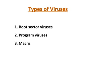 ANTIVIRUS AND VIRUS Powerpoint presentation | PPTX