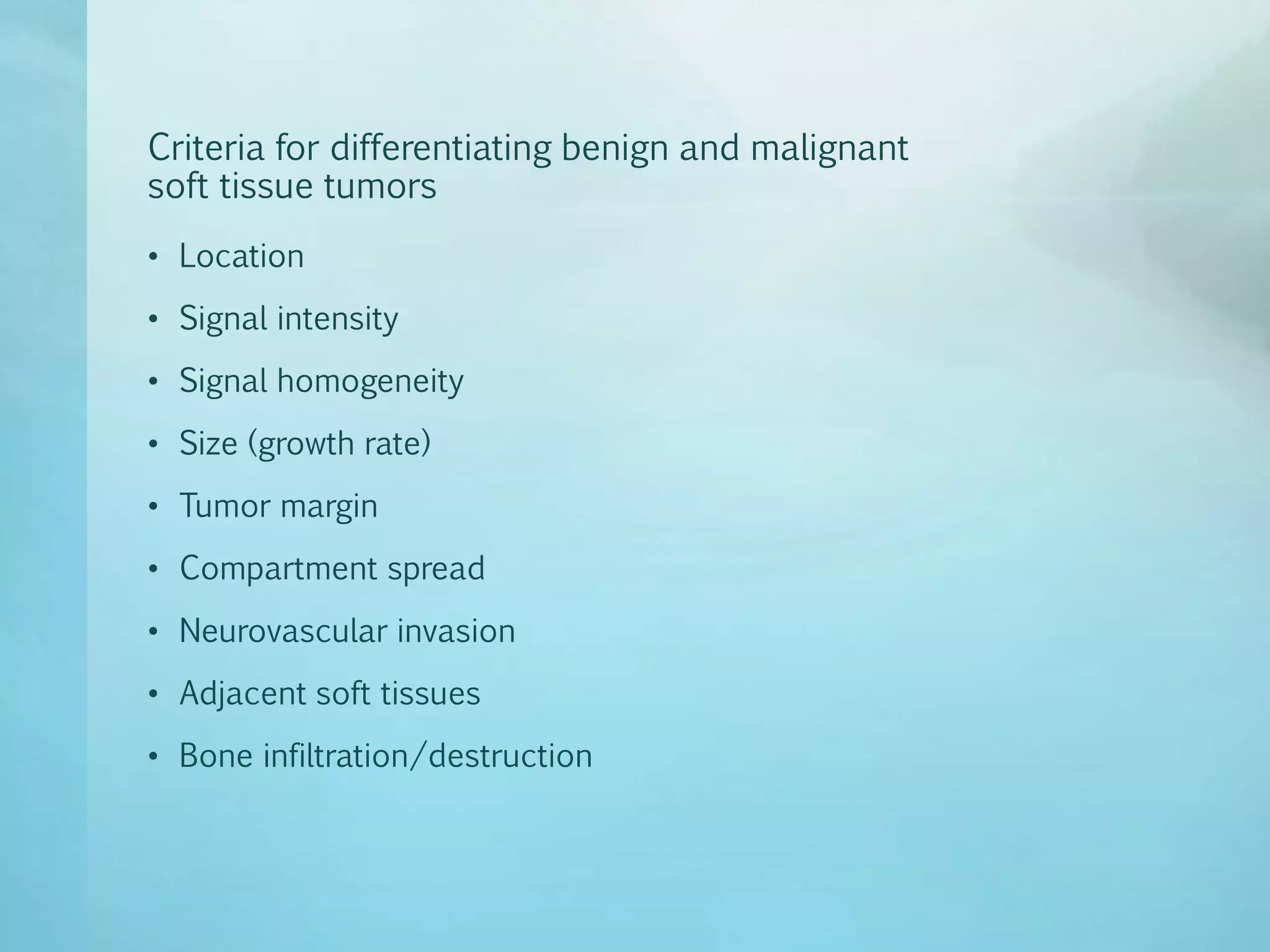 imaging of soft tissue tumours | PPTX